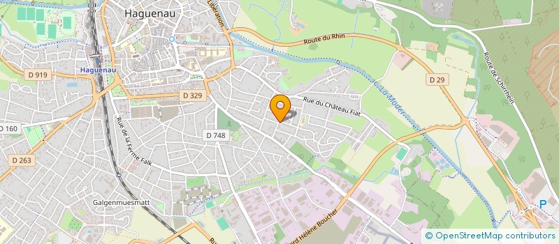 localisation de l'entreprise MONSIEUR LOIC BYSTRZYKOWSKI  HAGUENAU