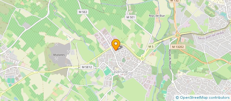 localisation de l'entreprise MONSIEUR LOIC CADARS à LAVERUNE