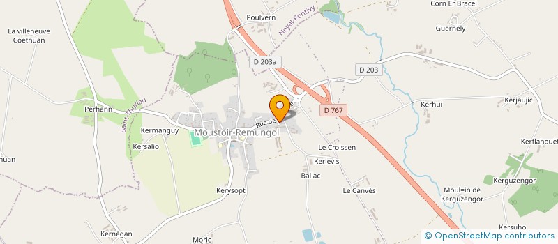 localisation de l'entreprise MONSIEUR LOIC CADIEU  EVELLYS