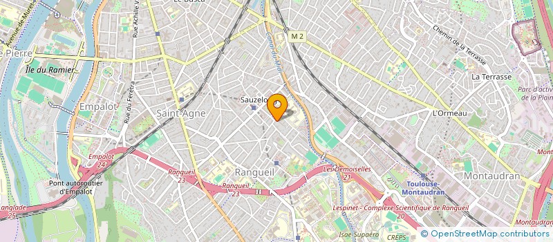 localisation de l'entreprise MONSIEUR LOIC CAILASSON  GRAULHET