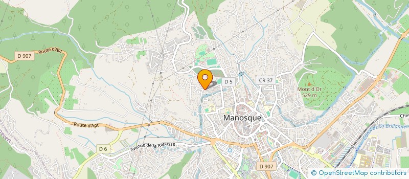 localisation de l'entreprise MONSIEUR LOIC CAILLOL à MANOSQUE