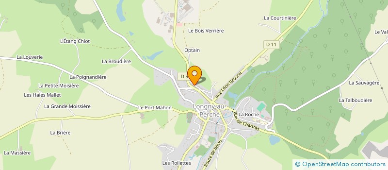 localisation de l'entreprise MONSIEUR LOIC CAILLON à LONGNY LES VILLAGES