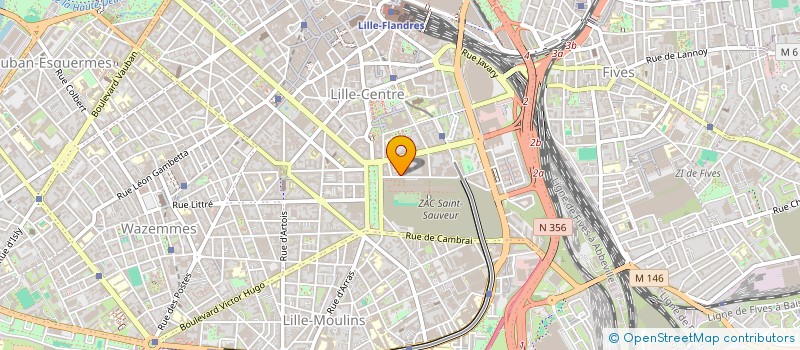 localisation de l'entreprise MONSIEUR LOIC CAMILLE YVAN KRESESKI  LILLE