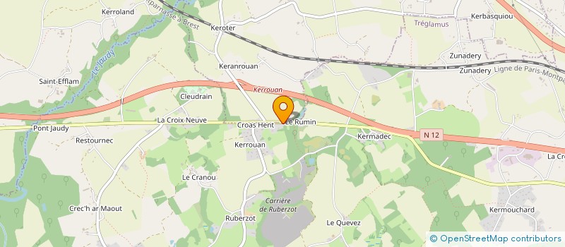 localisation de l'entreprise MONSIEUR LOIC CAMPION  PEDERNEC