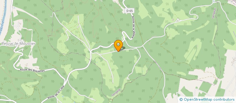 localisation de l'entreprise MONSIEUR LOIC CAMUS  SERGEAC