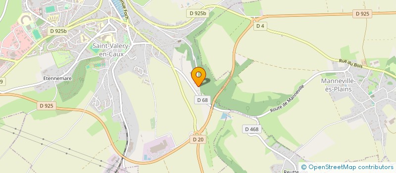 localisation de l'entreprise MONSIEUR LOIC CANAPE  MANNEVILLE-ES-PLAINS