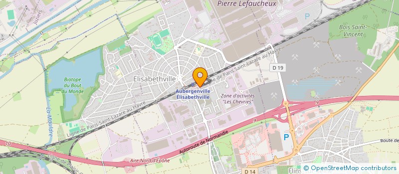 localisation de l'entreprise MONSIEUR LOIC CANTU  AUBERGENVILLE