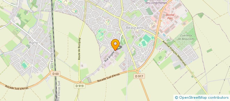 localisation de l'entreprise MONSIEUR LOIC CAPE  BEAURAINS