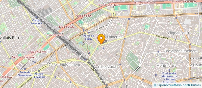 localisation de l'entreprise MONSIEUR LOIC CAPERAN  PARIS