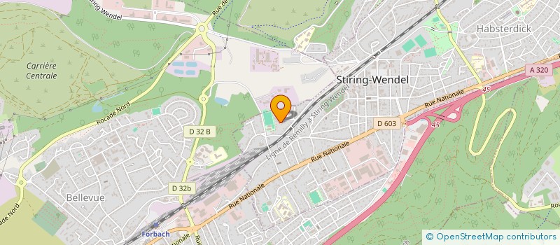 localisation de l'entreprise MONSIEUR LOIC CARIA  STIRING-WENDEL