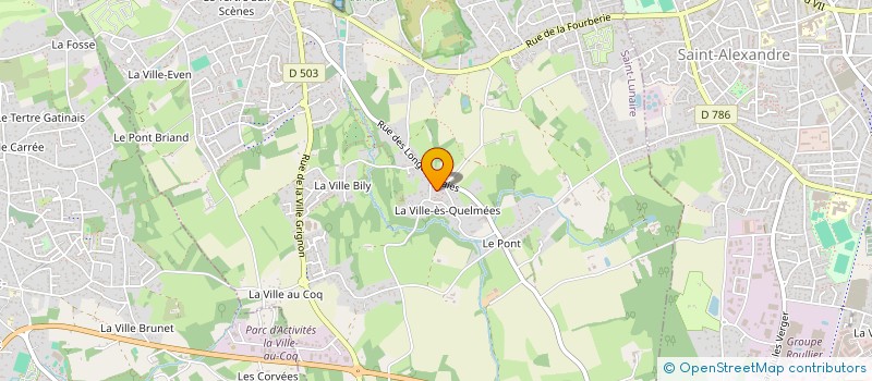 localisation de l'entreprise MONSIEUR LOIC CARO  SAINT-LUNAIRE