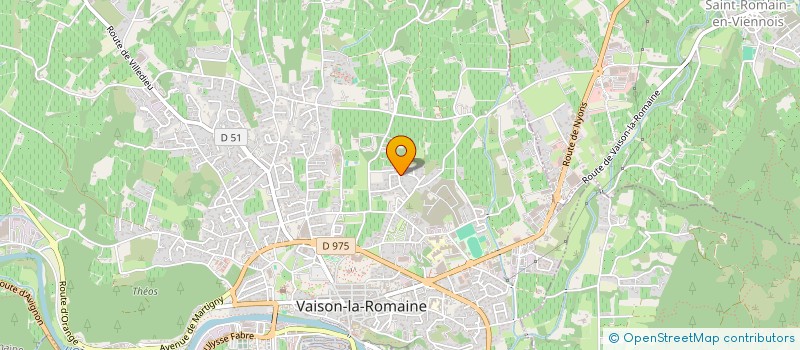 localisation de l'entreprise MONSIEUR LOIC CAROLI  VAISON-LA-ROMAINE