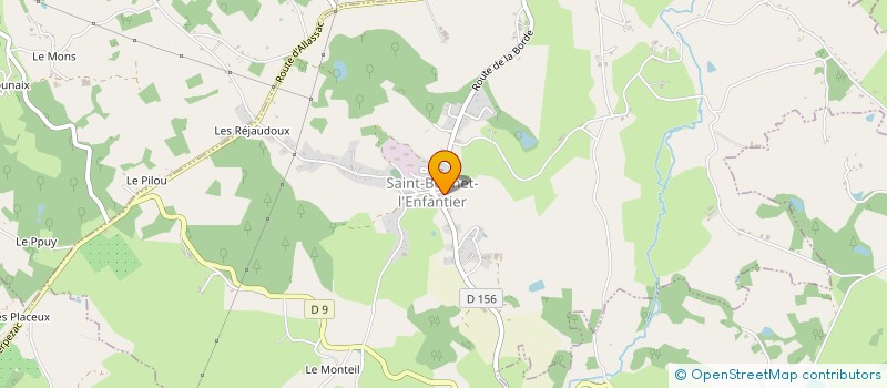 localisation de l'entreprise MONSIEUR LOIC CARPENTIER  SAINT-BONNET-L'ENFANTIER