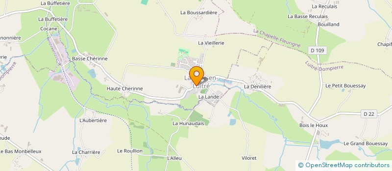 localisation de l'entreprise MONSIEUR LOIC CARRE  LA SELLE-EN-LUITRE