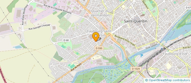 localisation de l'entreprise MONSIEUR LOIC CASINELLI à SAINT-QUENTIN
