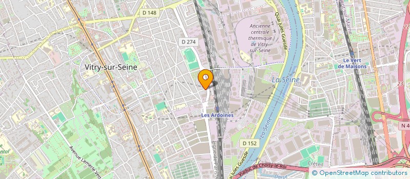 localisation de l'entreprise MONSIEUR LOIC CEDRIC MIGNOT  VITRY-SUR-SEINE