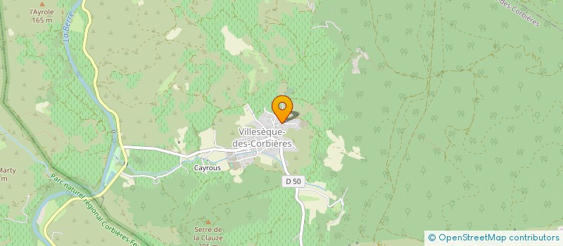 localisation de l'entreprise MONSIEUR LOIC CERDA  VILLESEQUE-DES-CORBIERES