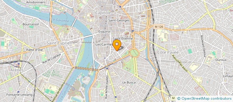 localisation de l'entreprise MONSIEUR LOIC CHABRIER  TOULOUSE