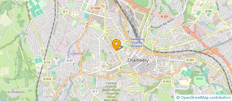 localisation de l'entreprise MONSIEUR LOIC CHAIBEDDRA à CHAMBERY