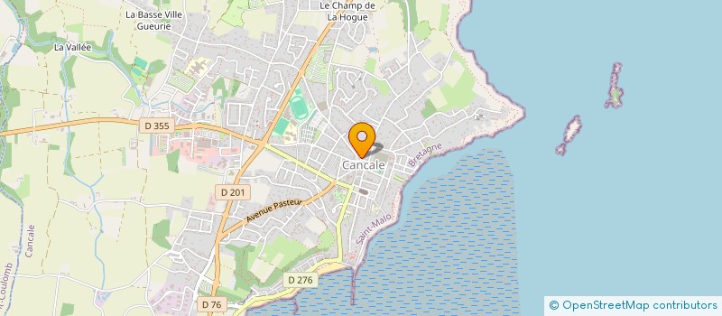 localisation de l'entreprise MONSIEUR LOIC CHALOPIN  CANCALE
