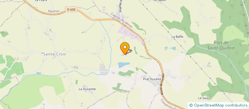 localisation de l'entreprise MONSIEUR LOIC CHANAL  SERVIES-EN-VAL