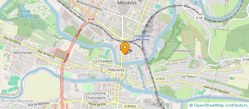 localisation de l'entreprise MONSIEUR LOIC CHARRET  CHARLEVILLE-MEZIERES