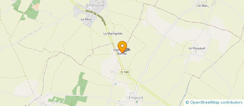 localisation de l'entreprise MONSIEUR LOIC CHARRIER à EMPURE