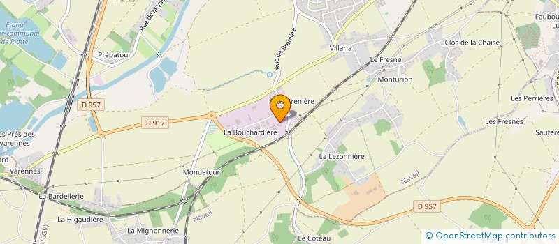 localisation de l'entreprise MONSIEUR LOIC CHARRON  NAVEIL