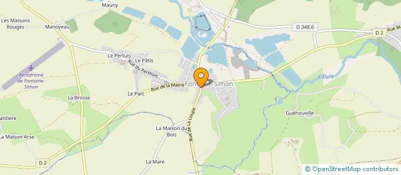 localisation de l'entreprise MONSIEUR LOIC CHATAIGNER à FONTAINE-SIMON