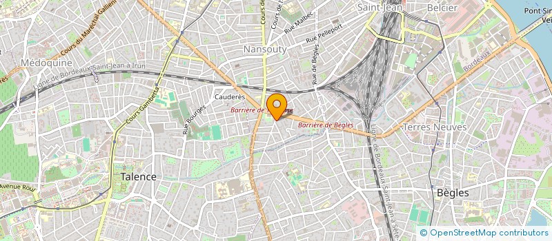 localisation de l'entreprise MONSIEUR LOIC CHAURIAL  BORDEAUX