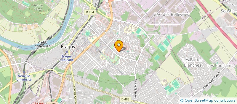 localisation de l'entreprise MONSIEUR LOIC CHAUVEAU  ERAGNY