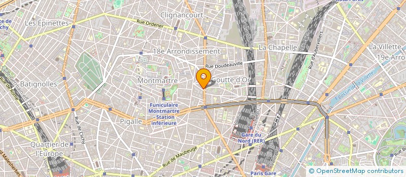 localisation de l'entreprise MONSIEUR LOIC CHEVALIER  PARIS