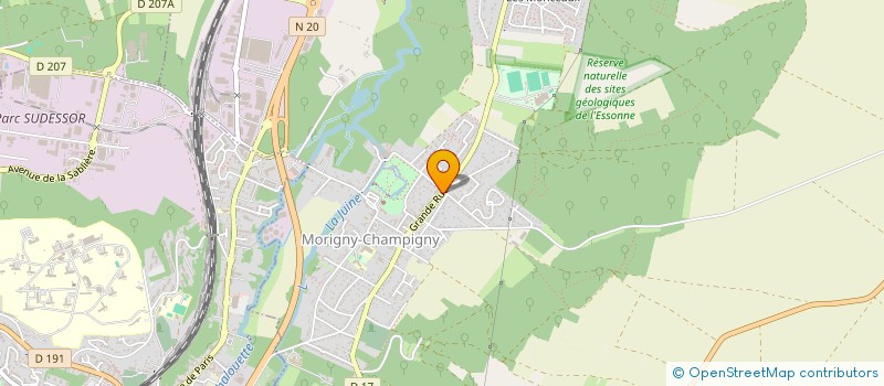 localisation de l'entreprise MONSIEUR LOIC CHEVREAU  ORMOY-LA-RIVIERE