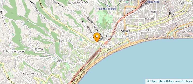 localisation de l'entreprise MONSIEUR LOIC CHIAPPARELLI à NICE
