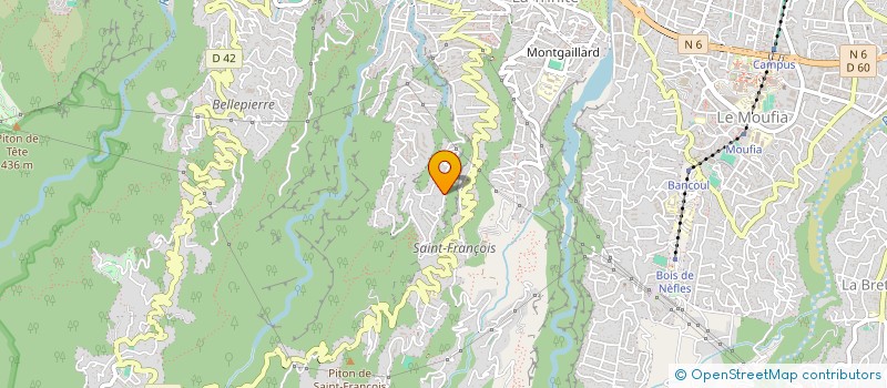 localisation de l'entreprise MONSIEUR LOIC CLAIN  SAINT-DENIS