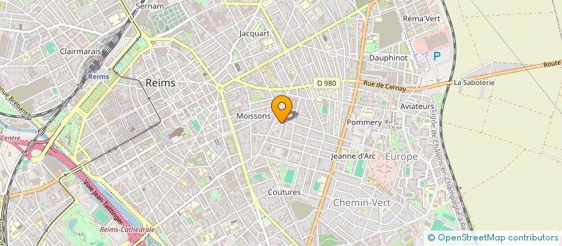 localisation de l'entreprise MONSIEUR LOIC CLAUDE JOSEPH BARTSCH  REIMS