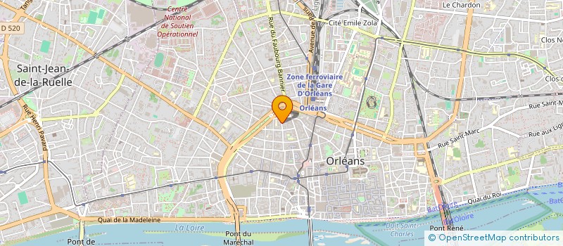 localisation de l'entreprise MONSIEUR LOIC CLEACH à ORLEANS