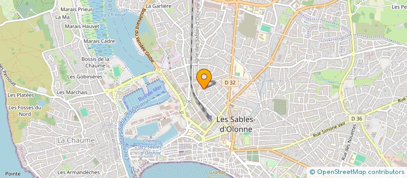 localisation de l'entreprise MONSIEUR LOIC CLECH à LEGE