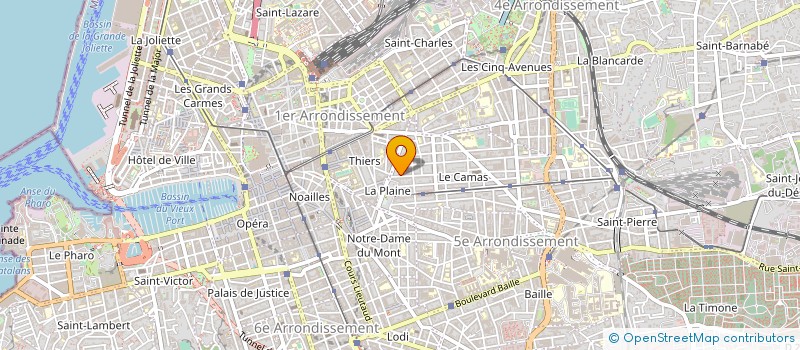 localisation de l'entreprise MONSIEUR LOIC COCHARD à MARSEILLE