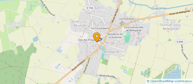 localisation de l'entreprise MONSIEUR LOIC COLLET à BELLEGARDE
