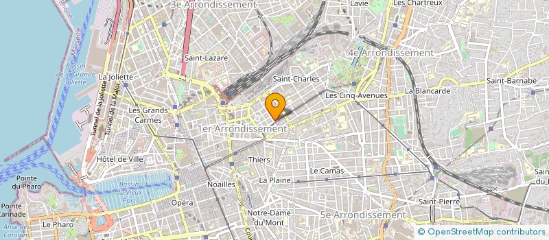 localisation de l'entreprise MONSIEUR LOIC COLLETER à MARSEILLE