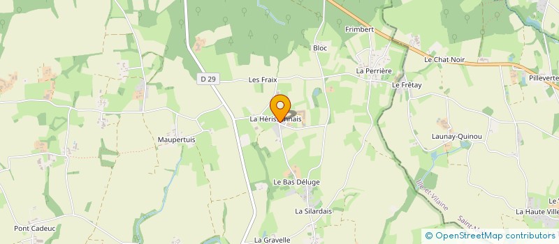 localisation de l'entreprise MONSIEUR LOIC COLLIN  LES CHAMPS-GERAUX