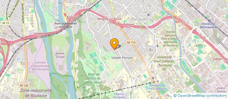 localisation de l'entreprise MONSIEUR LOIC COLLIN à TOULOUSE