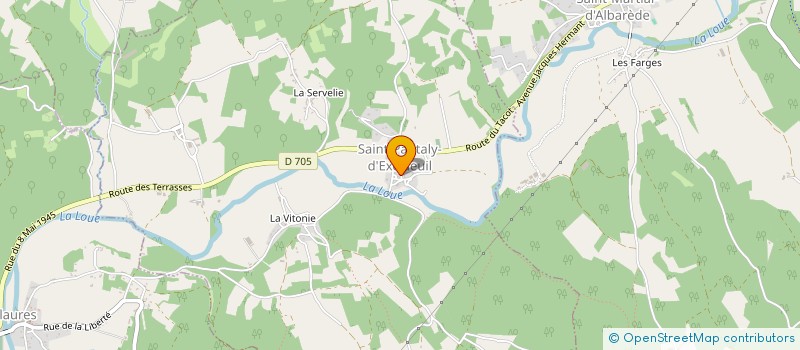 localisation de l'entreprise MONSIEUR LOIC COMBROUX à ANLHIAC