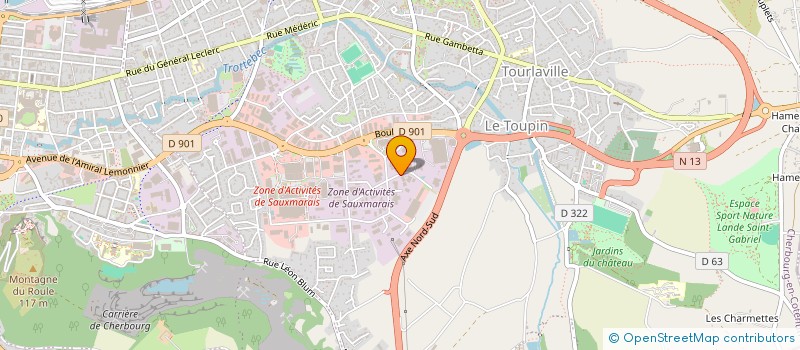 localisation de l'entreprise MONSIEUR LOIC COMMUNAUX à CHERBOURG-EN-COTENTIN