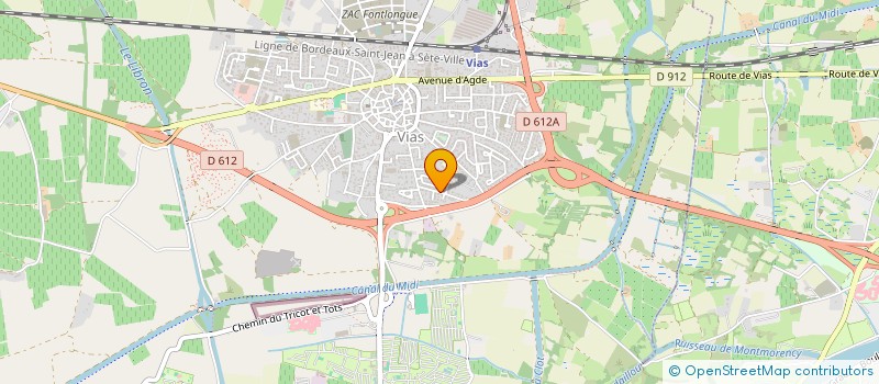 localisation de l'entreprise MONSIEUR LOIC CONNAN  VIAS