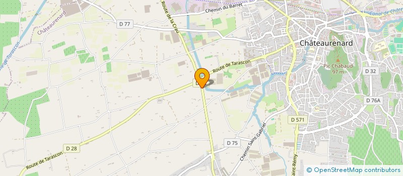 localisation de l'entreprise MONSIEUR LOIC CONSOLIN  CHATEAURENARD