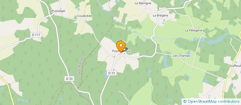 localisation de l'entreprise MONSIEUR LOIC COQUILLAUD à CUSSAC