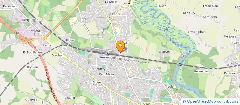 localisation de l'entreprise MONSIEUR LOIC CORDIER  BRECH