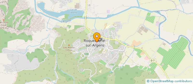 localisation de l'entreprise MONSIEUR LOIC CORGNOLO à ROQUEBRUNE-SUR-ARGENS